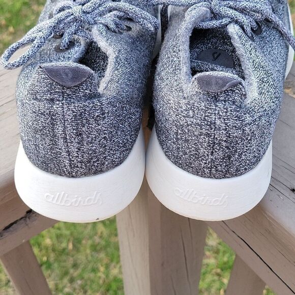 Allbirds Men's Wool Runners Natural Gray size 11 - Picture 3 of 6